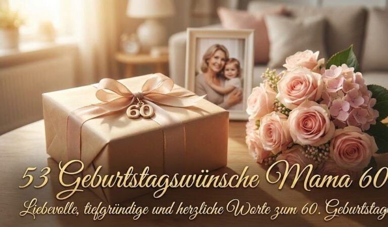 53 Geburtstagswünsche Mama 60