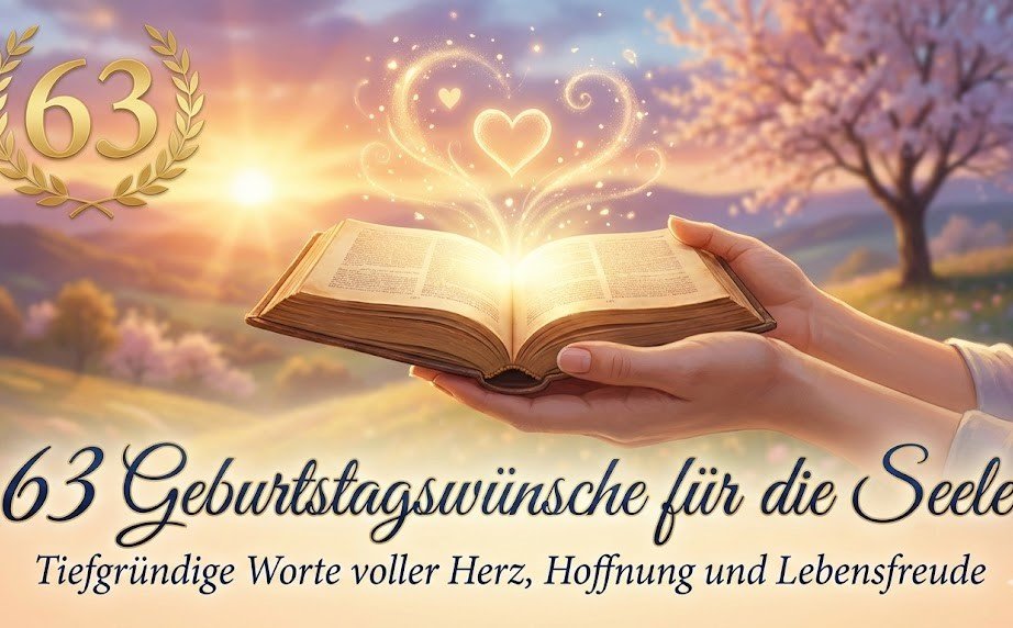 63 Geburtstagswünsche für die Seele
