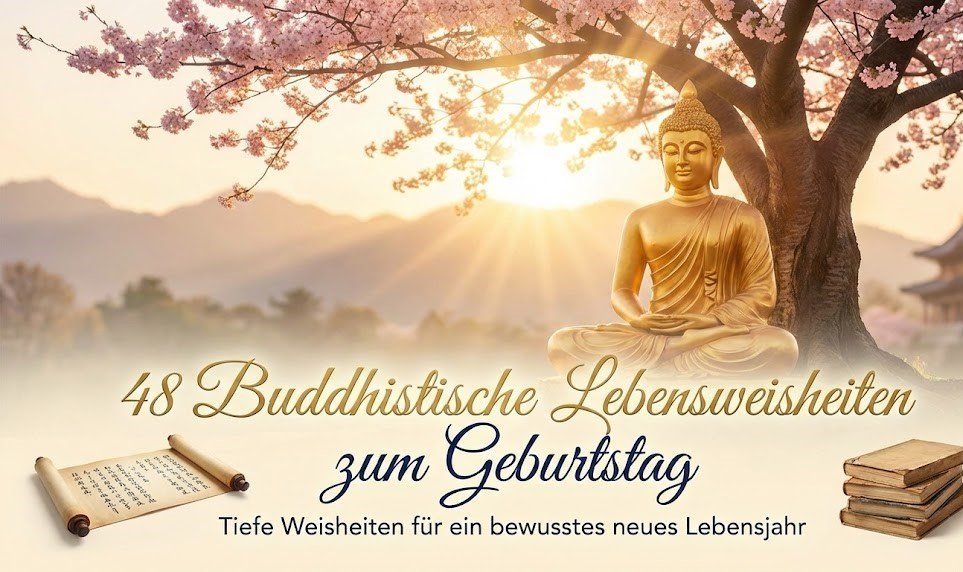 48 buddhistische Lebensweisheiten zum Geburtstag
