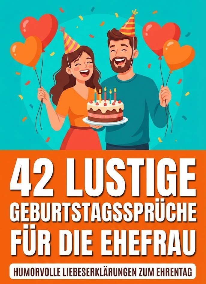 42 Lustige Geburtstagssprüche für die Ehefrau