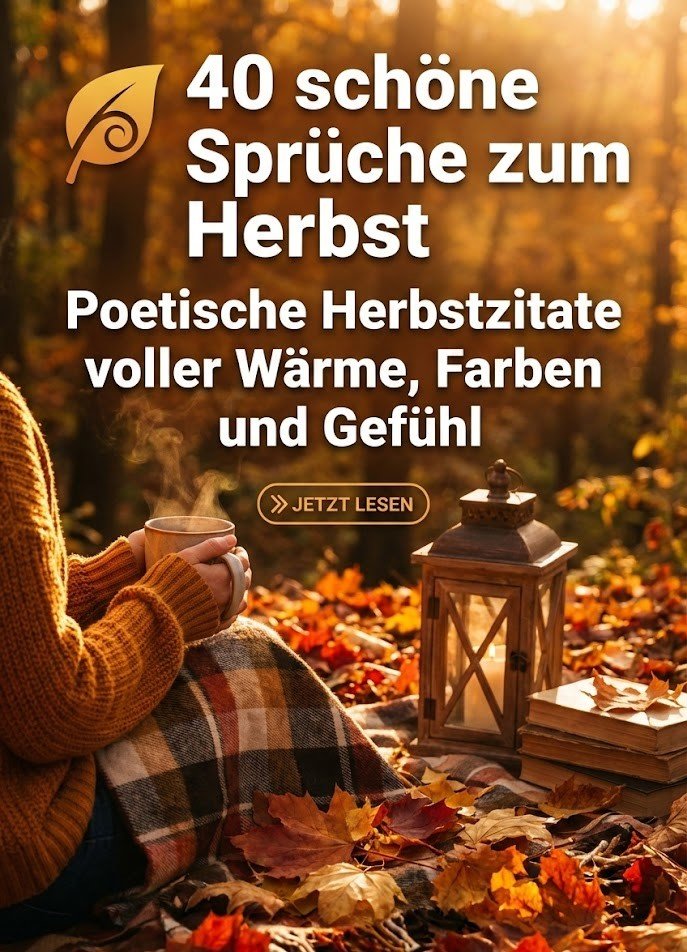 40 schöne Sprüche zum Herbst